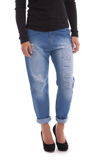 Relaxed Boyfriend Denim