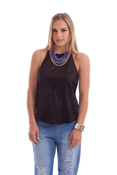 HARLEY Black Tank Top