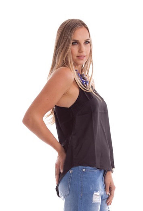 HARLEY Black Tank Top