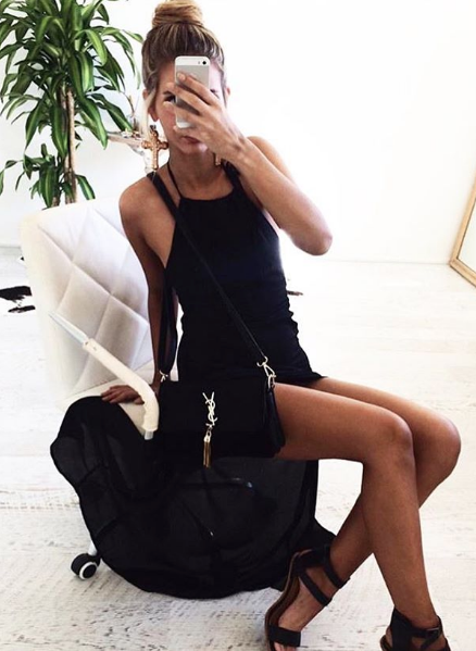 LONI Maxi Dress Black