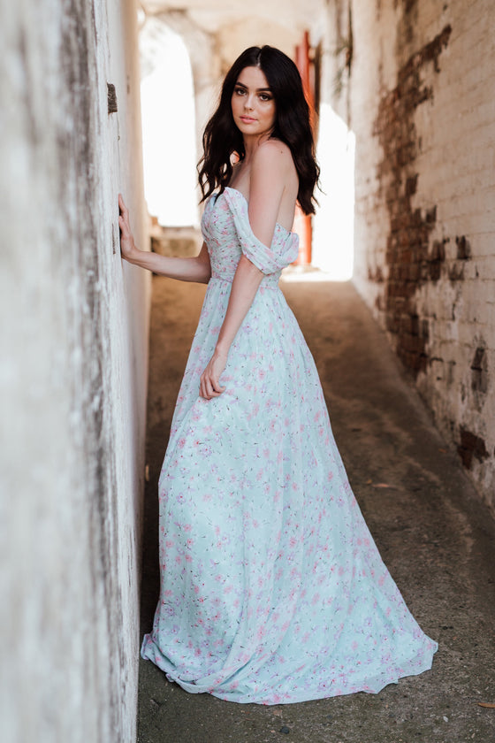 Bianca Floral Chiffon Dress