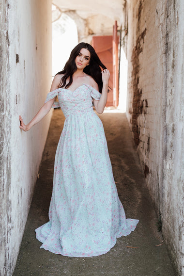 Bianca Floral Chiffon Dress