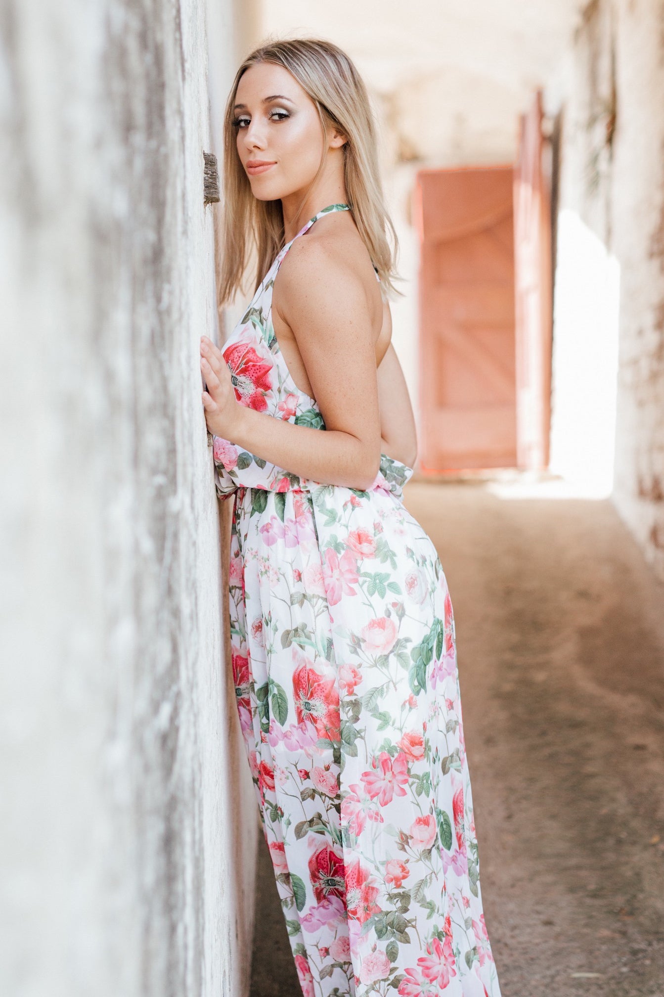 Cassie Floral Chiffon Dress - ELAVONZA Cassie Floral Chiffon Dress - ELAVONZA