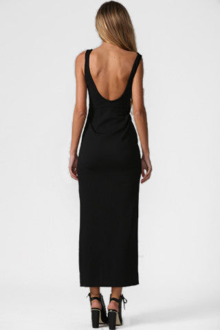 CLEO Black Maxi Dress