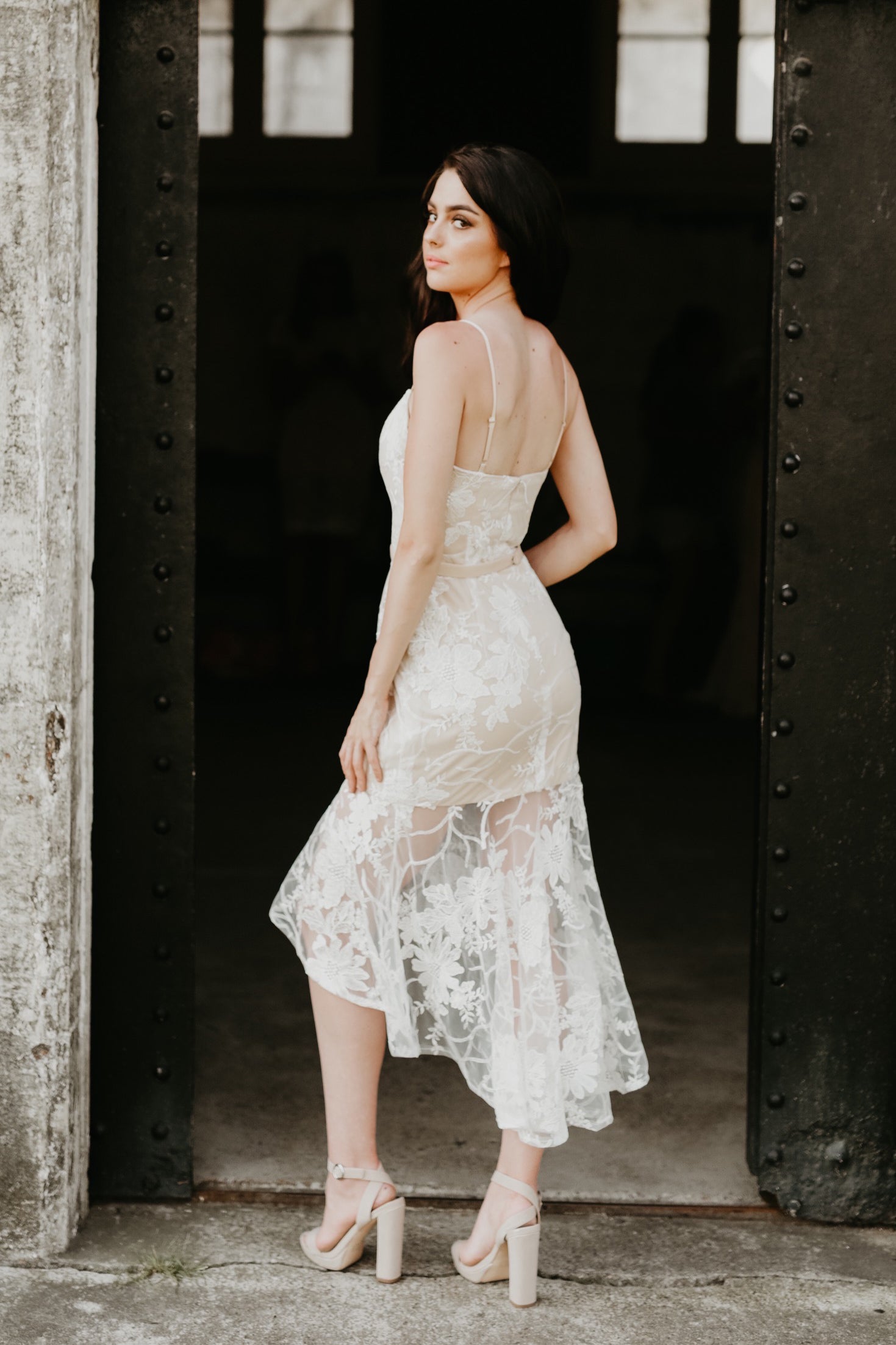 Coco Ivory Lace Dress - ELAVONZA Coco Ivory Lace Dress - ELAVONZA