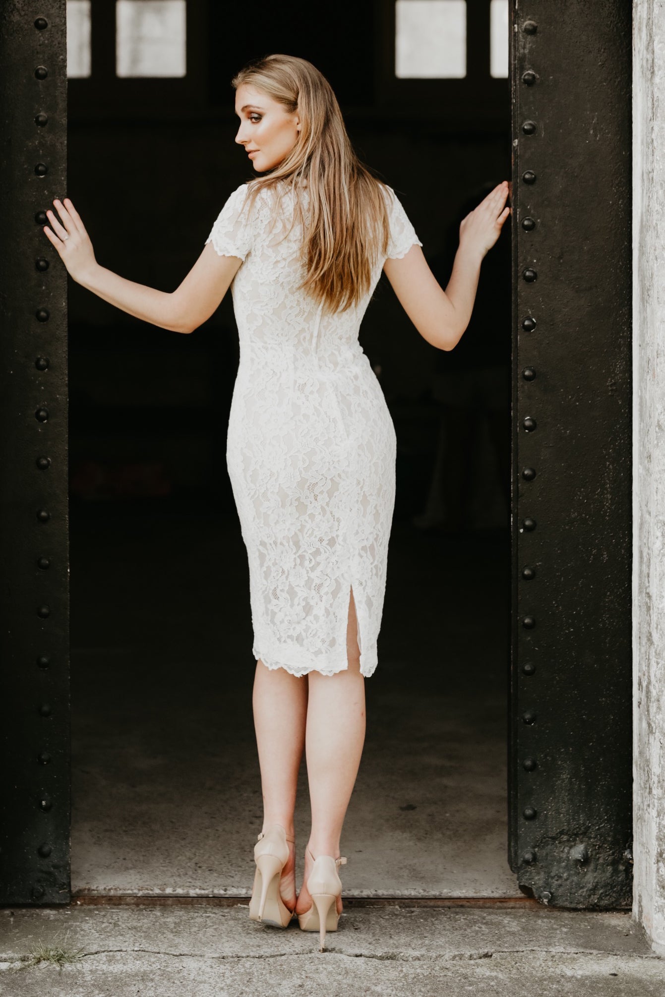 Destiny Ivory Lace Dress - ELAVONZA Destiny Ivory Lace Dress - ELAVONZA